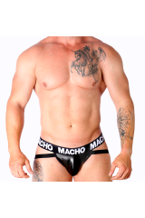MACHO - MX25NC JOCK NERO PELLE XL