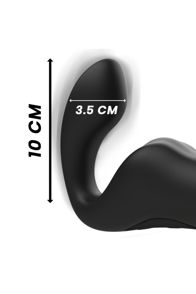 IBIZA - VIBRATORE SENZA CINGHIA CON TELECOMANDO UP & DOWN