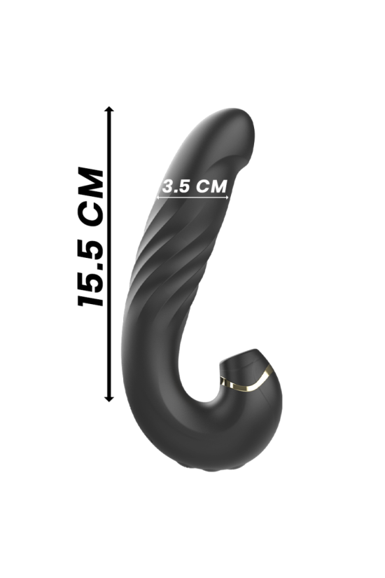 IBIZA - CLIP UP & DOWN + VIBRATORE + ASPIRAZIONE CLITORIDEA