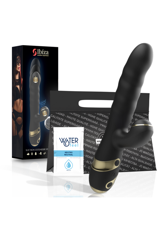 IBIZA - SU E GIÙ + VIBRATORE + ASPIRAZIONE CLITORIDEA