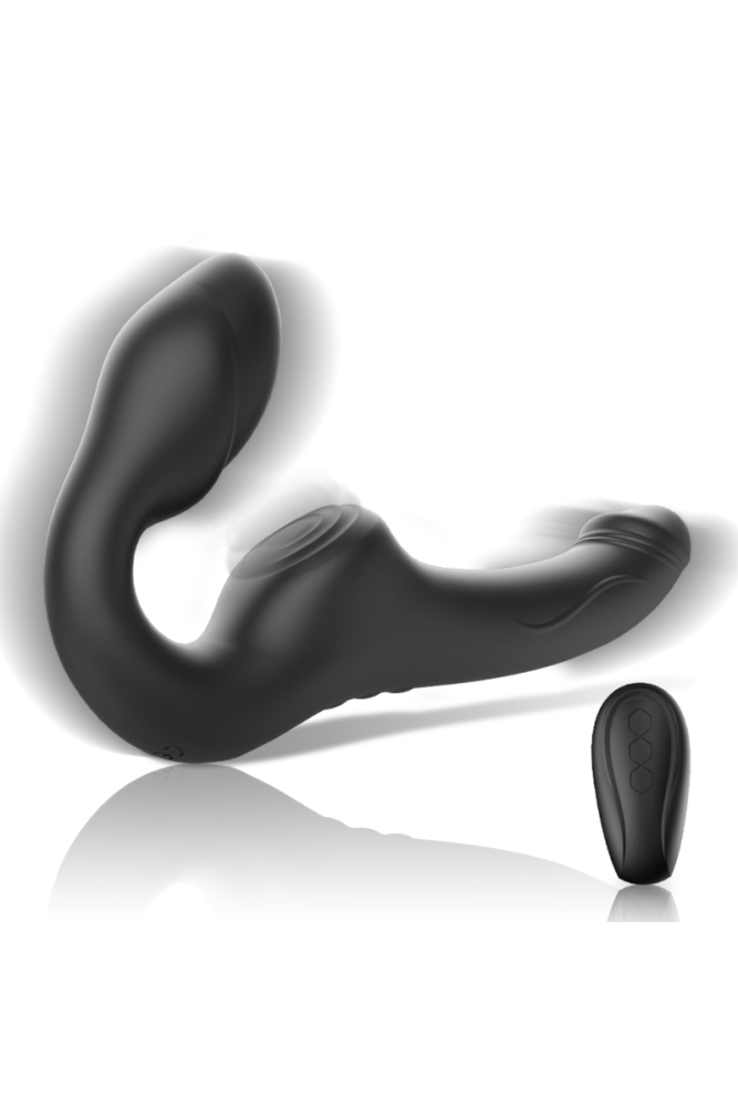 IBIZA - VIBRATORE SENZA CINGHIE CON PULSANTE DEL TELECOMANDO