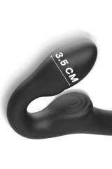 IBIZA - VIBRATORE SENZA CINGHIE CON PULSANTE DEL TELECOMANDO