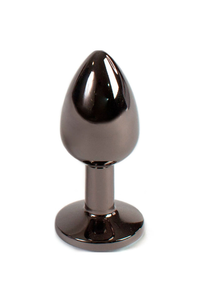 SECRETPLAY - BUTT PLUG GUNMETAL TAGLIA PICCOLA 7 CM