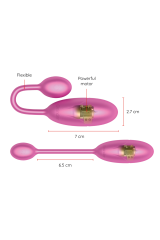 ONINDER - UOVO VIBRANTE DENVER ROSA 7 X 2