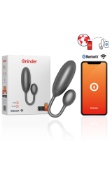 ONINDER - UOVO VIBRANTE DENVER NERO 7 X 2