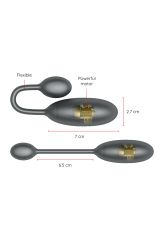 ONINDER - UOVO VIBRANTE DENVER NERO 7 X 2