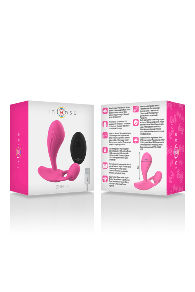 INTENSE - SHELLY PLUG TELECOMANDO ANALE ROSA