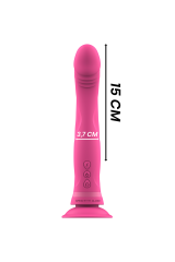 INTENSE - DILDO VIBRATORE IN SILICONE ROSA MICHELANGELO
