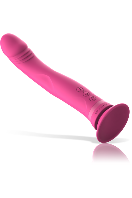 INTENSE - DILDO VIBRATORE IN SILICONE ROSA MICHELANGELO