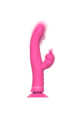 INTENSE - VIBRATORE JULIO RABBIT IN SILICONE ROSA