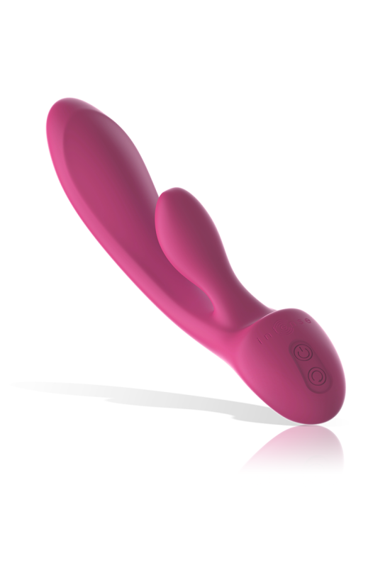 INTENSE - VIBRATORE LUIGI RABBIT SILICONE LIQUIDO ROSA