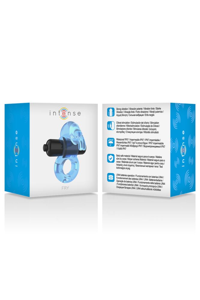 INTENSE - ANELLO VIBRANTE FRY BLU