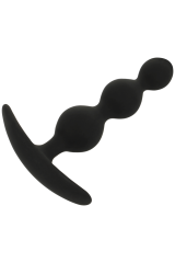 BLACK&SILVER - CATENA PER SFERE ANALI RUPERT 10 CM