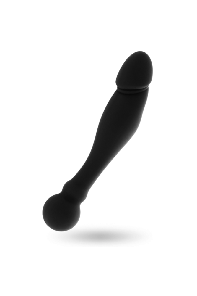 BLACK&SILVER - DILDO STIMOLANTE DEL PUNTO G KARL 18 CM