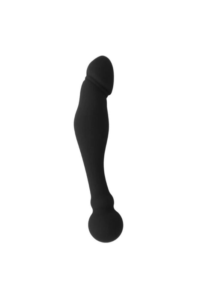 BLACK&SILVER - DILDO STIMOLANTE DEL PUNTO G KARL 18 CM
