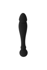 BLACK&SILVER - DILDO STIMOLANTE DEL PUNTO G KARL 18 CM