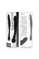 BLACK&SILVER - DILDO STIMOLANTE DEL PUNTO G KARL 18 CM