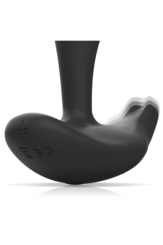 BLACK&SILVER - TELECOMANDO IN SILICONE PLUG ANALE DWAYNE