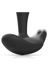 BLACK&SILVER - TELECOMANDO IN SILICONE PLUG ANALE DWAYNE