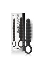 BLACK&SILVER - POTENTE DILATATORE ANALE IN SILICONE BOB