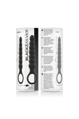 BLACK&SILVER - POTENTE DILATATORE ANALE IN SILICONE BOB