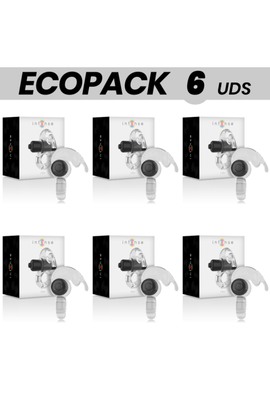 ECOPACK 6 UNIT - INTENSE ANELLO VIBRATORE TRASPARENTE FRITTURA