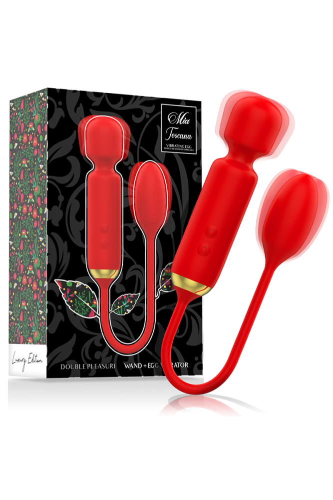 MIA - BACCHETTA TOSCANA DOPPIO PIACERE + UOVO VIBRANTE