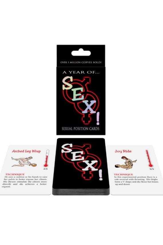 KHEPER GAMES - CARTE DI POSIZIONE SESSUALE UN ANNO DI...SESSO!