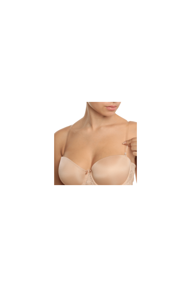 BYE-BRA - BRETELLE REGGISENO TRANSPARENT 15 MM