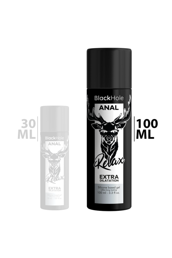 BLACK HOLE - GEL DILATAZIONE ANALE A BASE DI SILICONE 100 ML