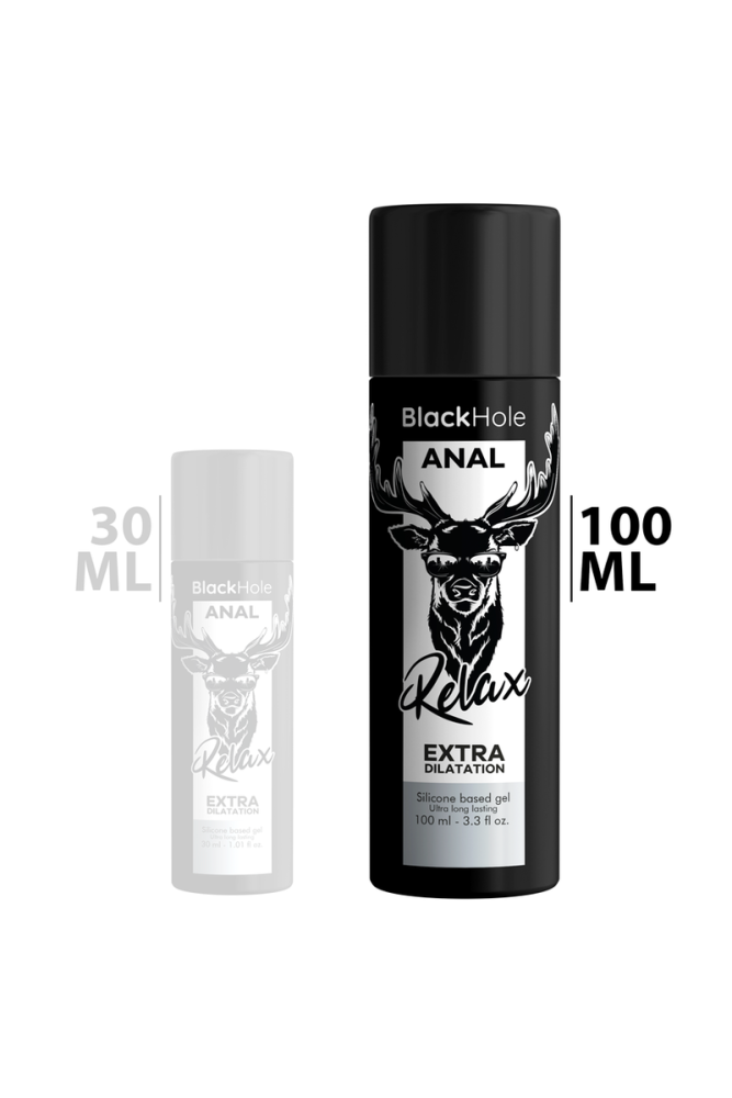 BLACK HOLE - GEL DILATAZIONE ANALE A BASE DI SILICONE 100 ML