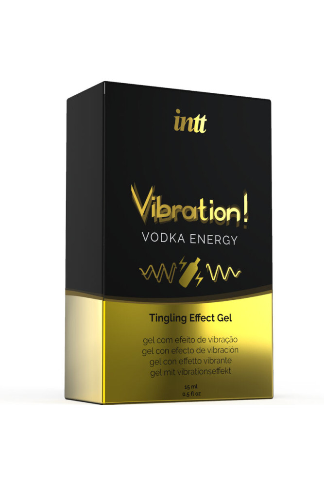 INTT - POTENTE GEL LIQUIDO VIBRANTE STIMOLANTE INTIMO VODKA 15ML