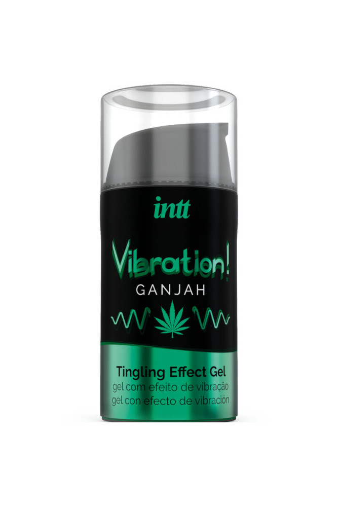 INTT - POTENTE GEL LIQUIDO VIBRANTE STIMOLANTE INTIMO CANNABIS 15ML
