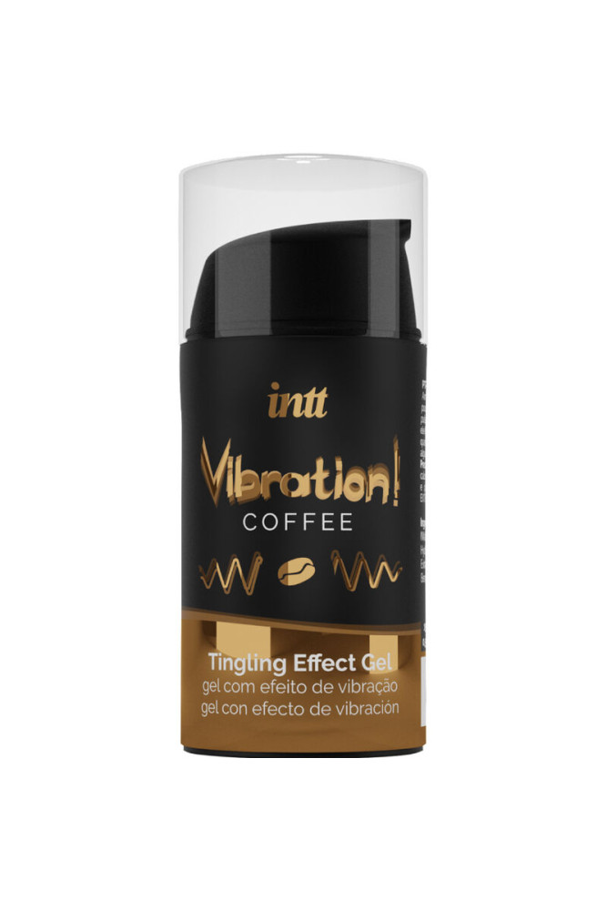 INTT - POTENTE GEL LIQUIDO VIBRANTE STIMOLANTE INTIMO CAFFÈ 15ML