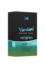 INTT - POTENTE GEL LIQUIDO VIBRATORE STIMOLANTE INTIMO GIN & TONICO 15ML