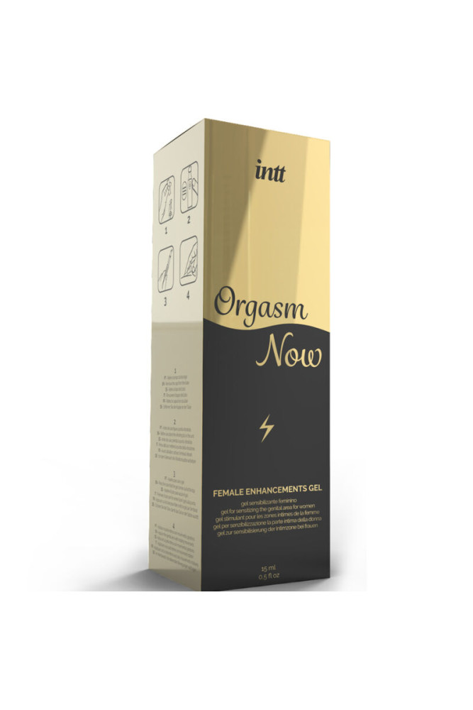 INTT LUBRICANTS - GEL STIMOLANTE VAGINALE INTENSO CON APPLICATORE VIBRATORE