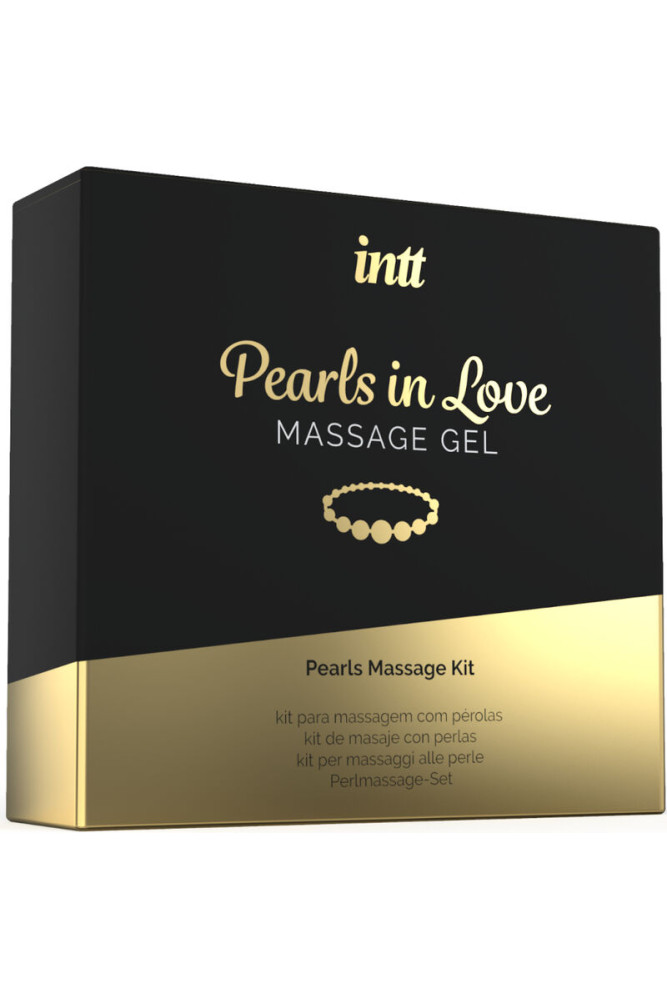 INTT MASSAGE & ORAL SEX - PERLE INNAMORATE CON COLLANA DI PERLE E GEL DI SILICONE