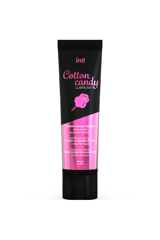 INTT LUBRICANTS - LUBRIFICANTE INTIMO A BASE ACQUOSA DELIZIOSO SAPORE DI COTONE DOLCE
