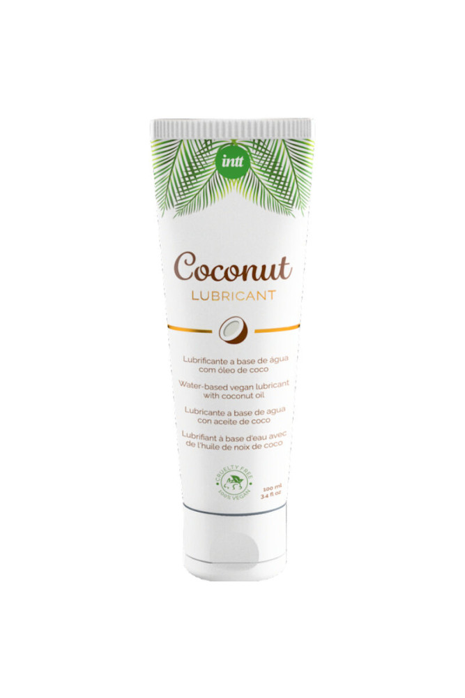 INTT - LUBRIFICANTE VEGANO A BASE ACQUA DAL SAPORE INTENSO DI COCCO