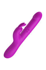PRETTY LOVE - VIBRATORE REESE CON ROTAZIONE VIOLA