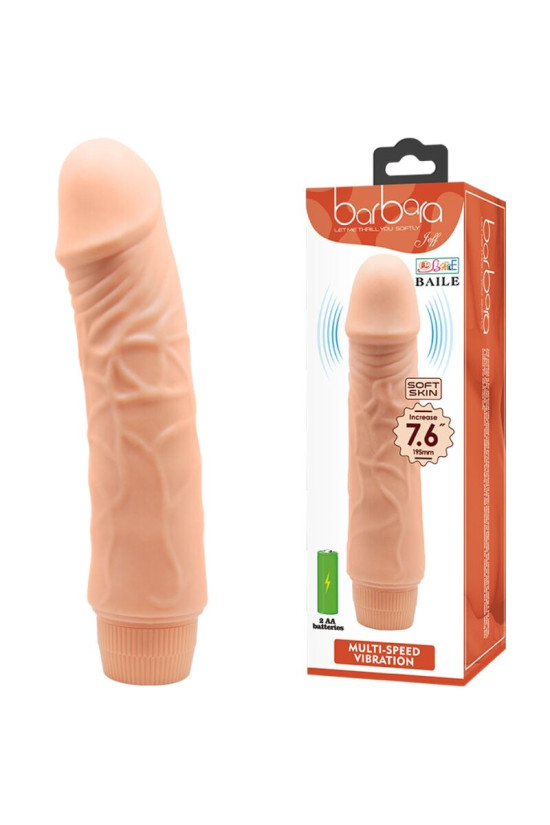 BAILE - VIBRATORE REALISTICO BARBARA 20 CM