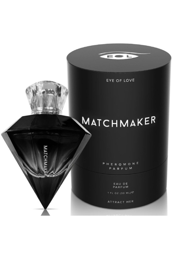 EYE OF LOVE - MATCHMAKER BLACK DIAMOND PROFUMO AI FEROMONI ATTRACT HER 30 ML