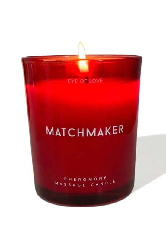 EYE OF LOVE - MATCHMAKER CANDELA DA MASSAGGIO CON DIAMANTE ROSSO ATTRACT HIM 150 ML