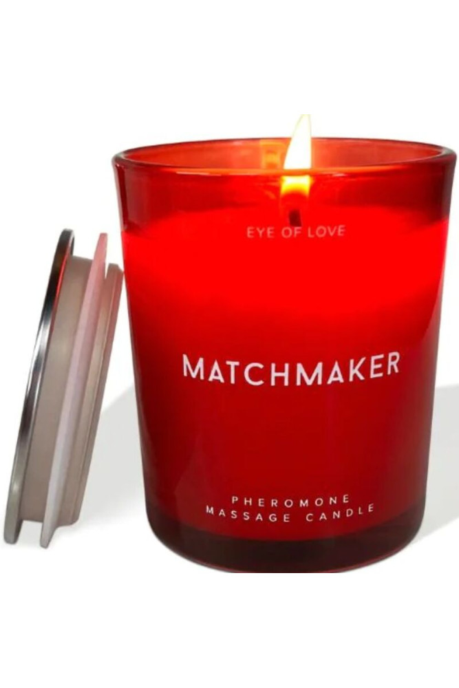 EYE OF LOVE - MATCHMAKER CANDELA DA MASSAGGIO CON DIAMANTE ROSSO ATTRACT HIM 150 ML