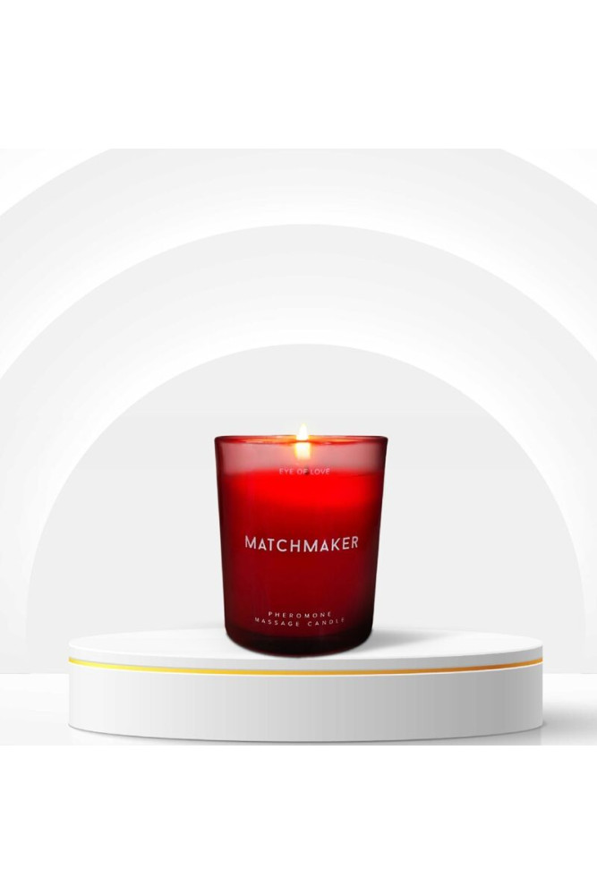 EYE OF LOVE - MATCHMAKER CANDELA DA MASSAGGIO CON DIAMANTE ROSSO ATTRACT HIM 150 ML