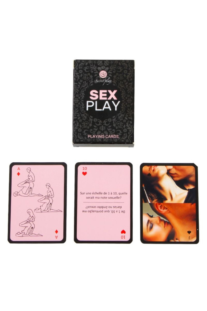 SECRETPLAY - CARTE DA GIOCO SEX PLAY (FR/PT)