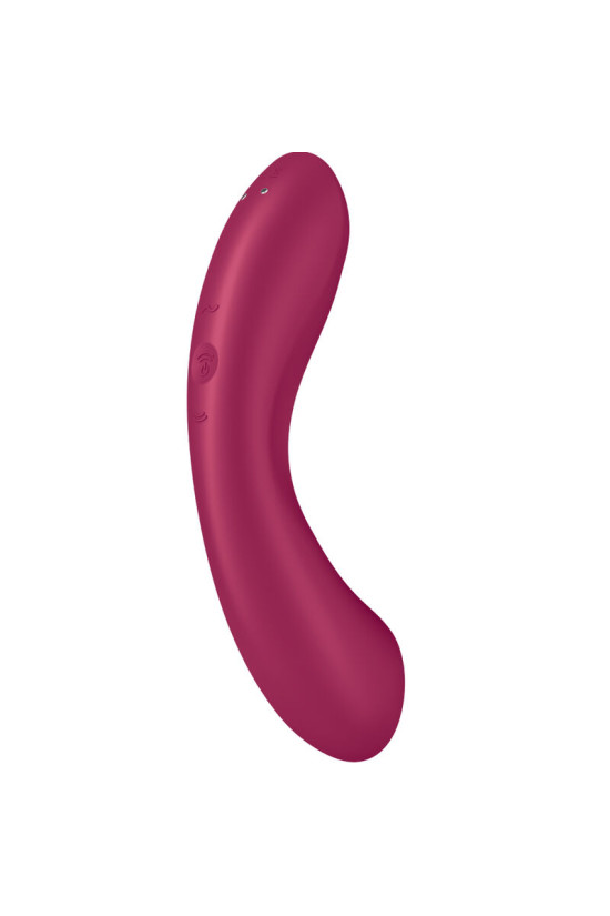 SATISFYER - CURVE TRINITY 1 AIR PULSE VIBRAZIONE ROSSO