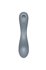 SATISFYER - CURVE TRINITY 1 AIR PULSE VIBRAZIONE GRIGIO