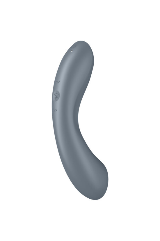 SATISFYER - CURVE TRINITY 1 AIR PULSE VIBRAZIONE GRIGIO