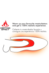 JAMYJOB - MASTURBATORE RISCALDANTE E ROTANTE SPIN-X